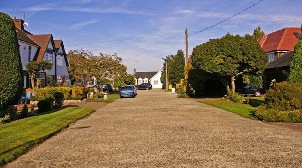 Spring Court Road, Enfield Quiet residential road near Chase Farm Hospital.