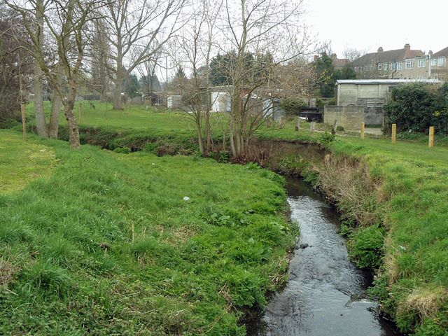 River Shuttle a tributary of the River Cray