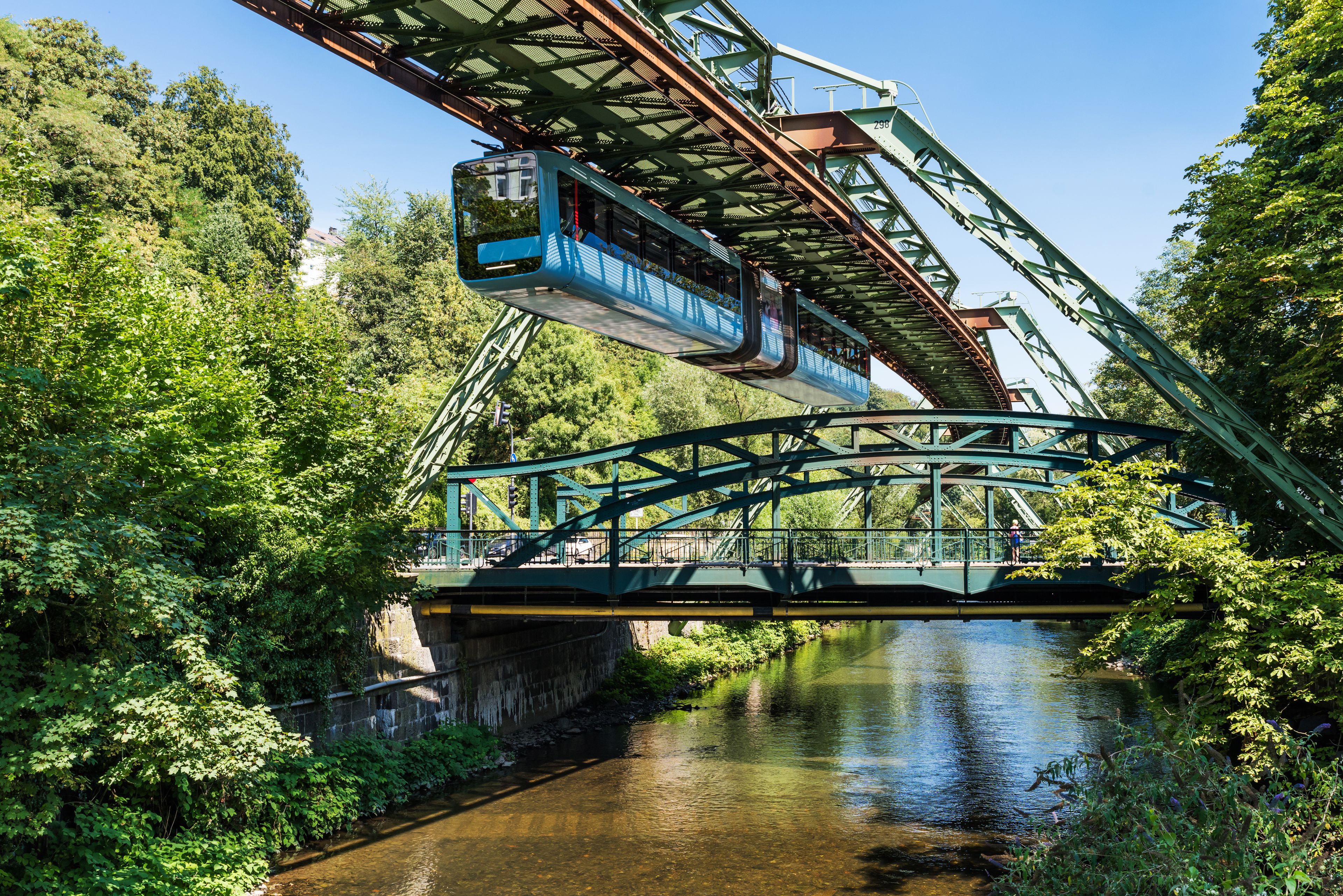 Wuppertaler Schwebebahn; Nordrhein-Westfalen; Deutschland 