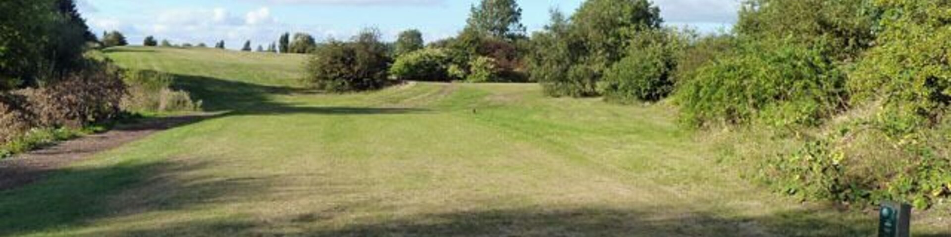 On the 7th tee, Hounslow Heath Golf Centre