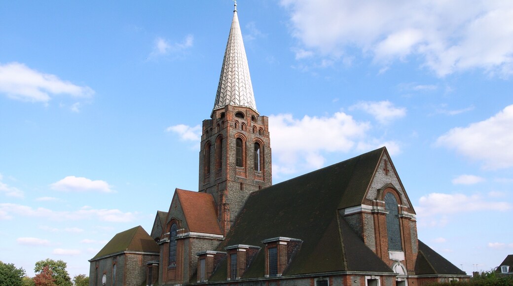 St Jude (1909-11) by Edwin Lutyens, Hampstead Garden Suburb, London