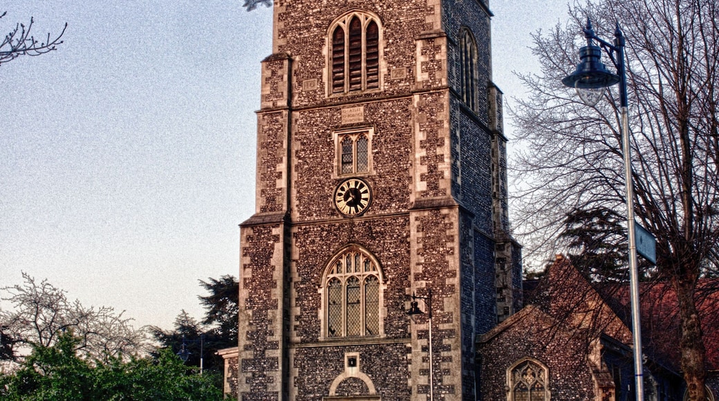 HDR photo of the St John The Baptist Church in Uxbridge. This HDR is comprised of 5 separate exposures (-4, -2, 0, +2, +4) and edited using HDR Efex Pro 2. I hadn't heard of the Nik Collection but Google bought them and made the software free for all. I've been wanted to try this out for a while and now that the sun is setting later and later, it was finally time. On my first take here I didn't even think about taking a HDR shot, in dawned on me afterwards. So it's been a long wait but worth it!