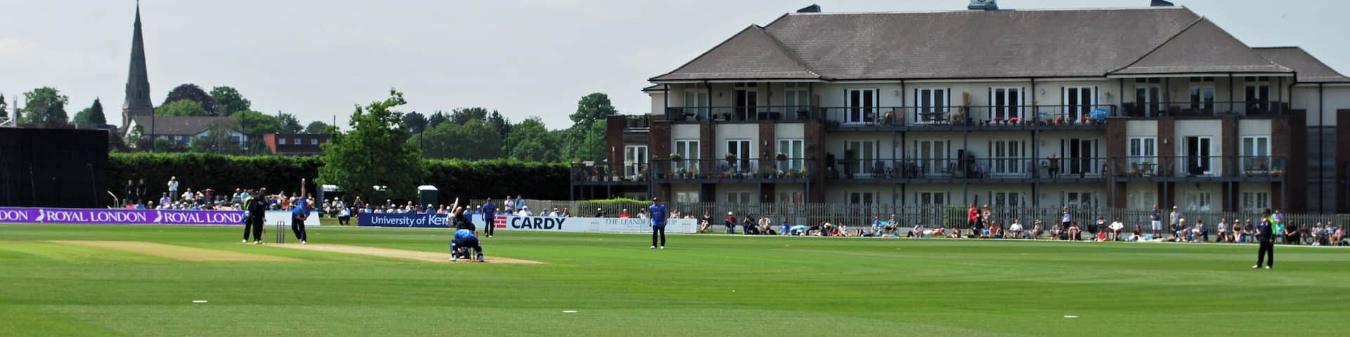 Housing at Kent County Cricket Ground, Beckenham - June 2016