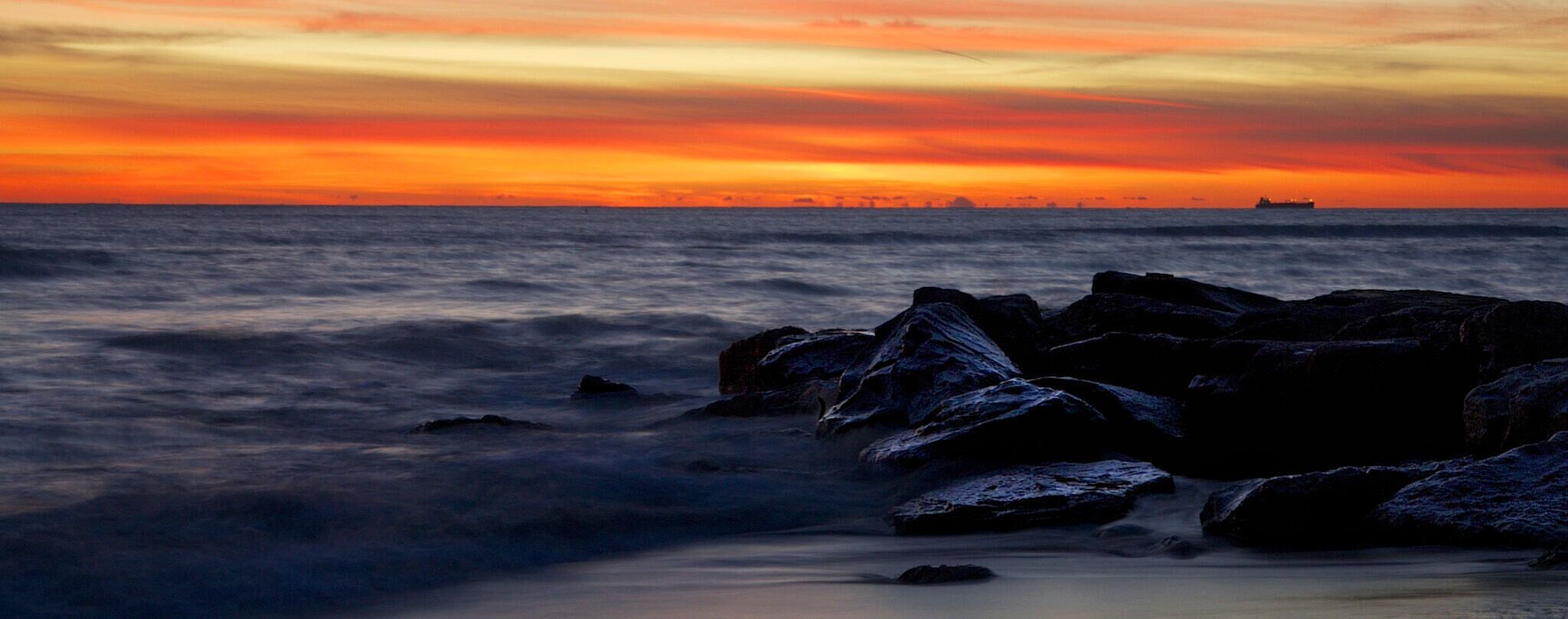 500px provided description: Ghiaccio E Fuoco [#landscape ,#sea ,#sunset ,#nature ,#beach ,#rome ,#ostia]