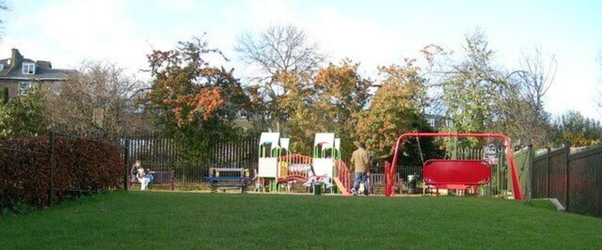 Antrim Gardens, Antrim Road, NW3. A small recreation ground on Antrim Road near Belsize Library 626051