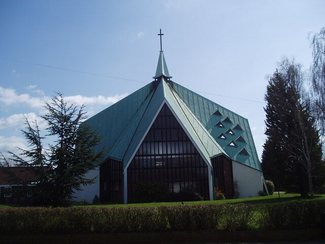 St Barnabas' parish church, Rushet Road, St Paul's Cray, southeast London