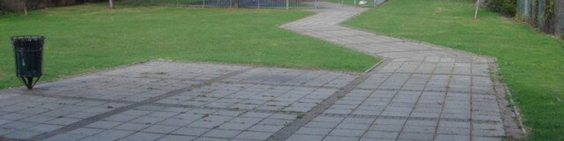 Small park just north of Hounslow East tube station