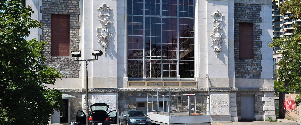 Bâtiment des Forces motrices, façade Nord