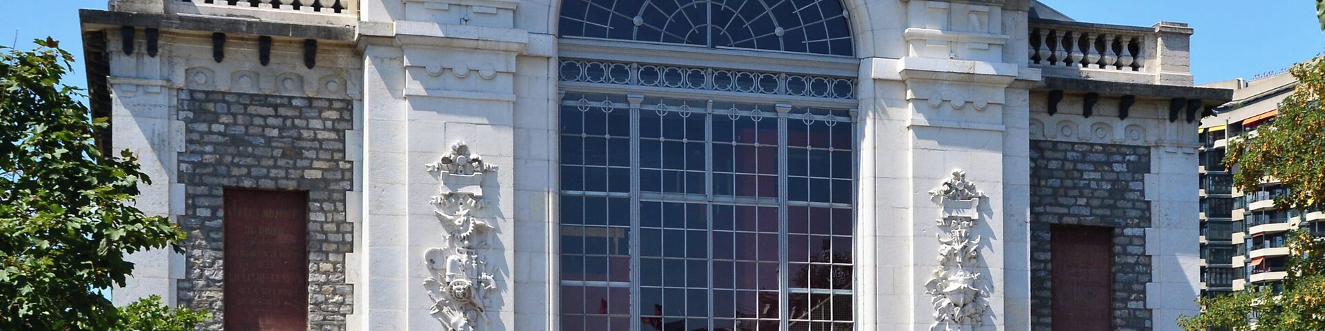 Bâtiment des Forces motrices, façade Nord