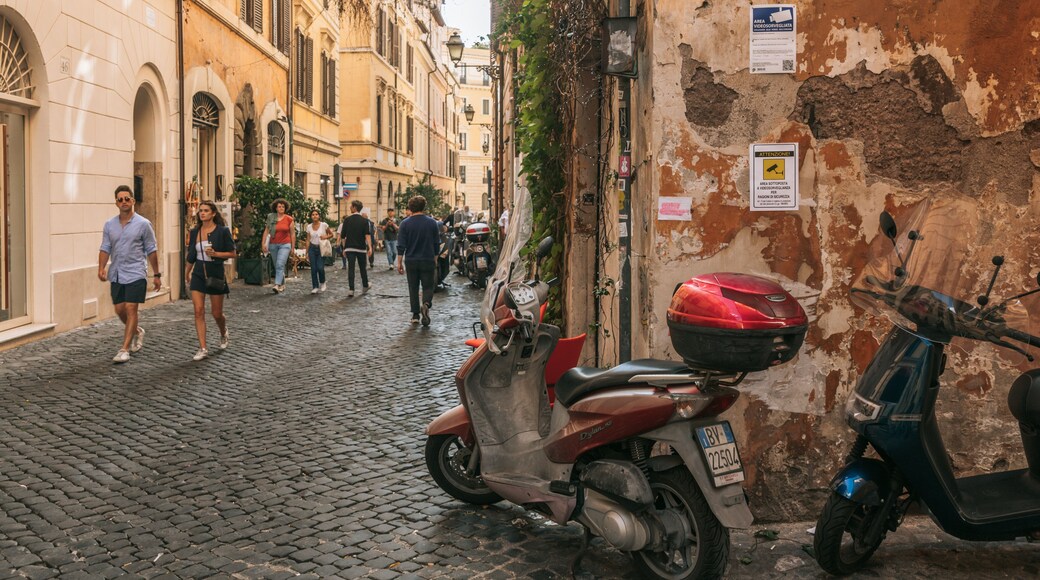 Ponte showing street scenes and a city