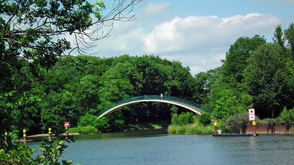 Forstwerderbrücke, Halle (Saale)
