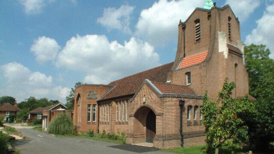 St George's parish church, Elstan Way, Monk's Orchard, Shirley, south London (formerly Surrey)