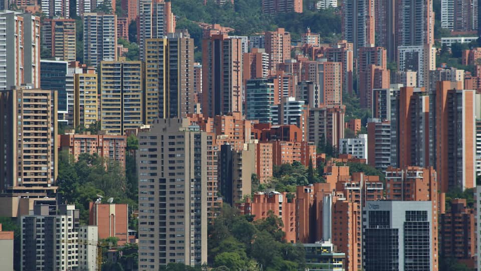 Vista del Poblado desde el pueblito Paisa