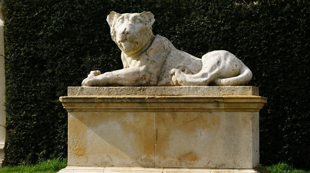 Lion in Chiswick House Gardens