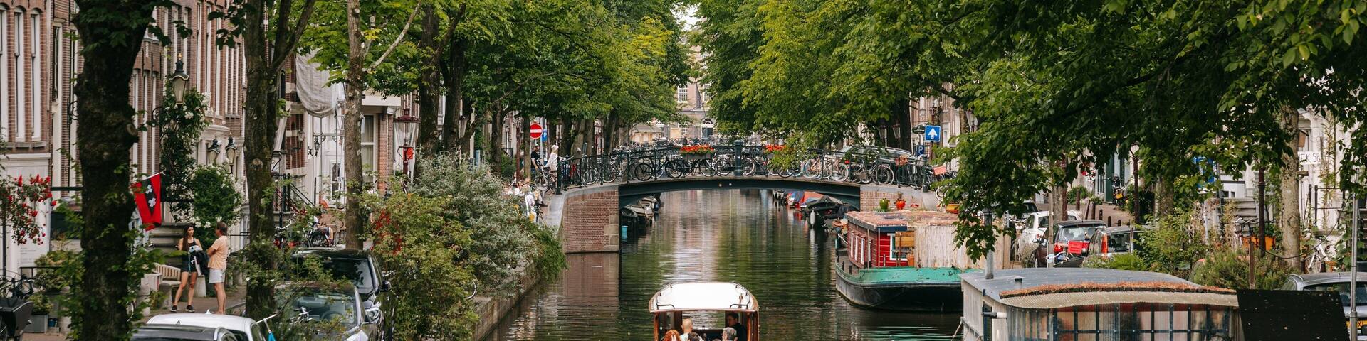 Grachtengordel-West featuring boating and a river or creek