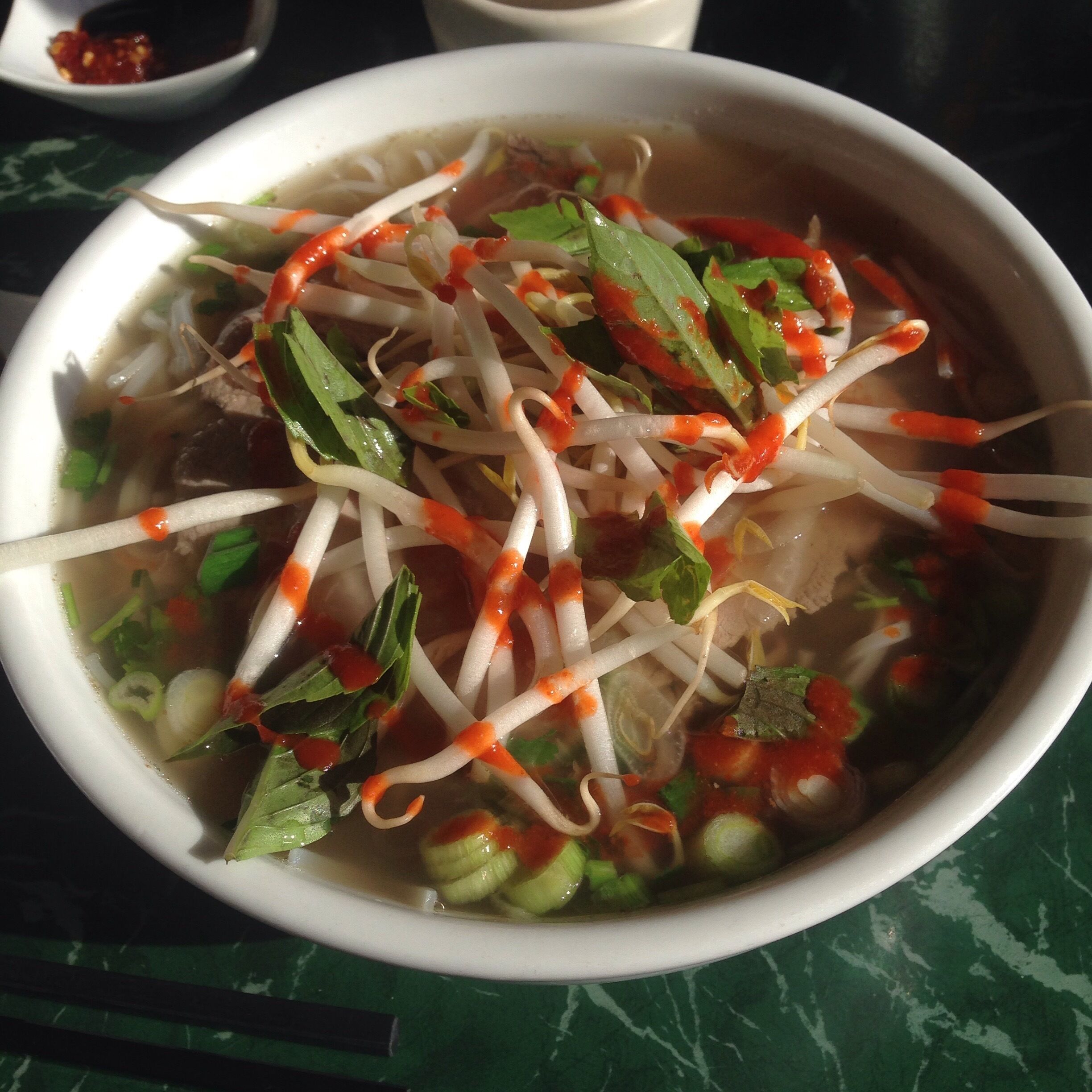 Finally got to try this Vietnamese place on Cape Cod. Well, it was  worth the wait. Super tasty broth served up from a friendly owner. If you get tired of lobstah and chowdah give this spot a whirl. 