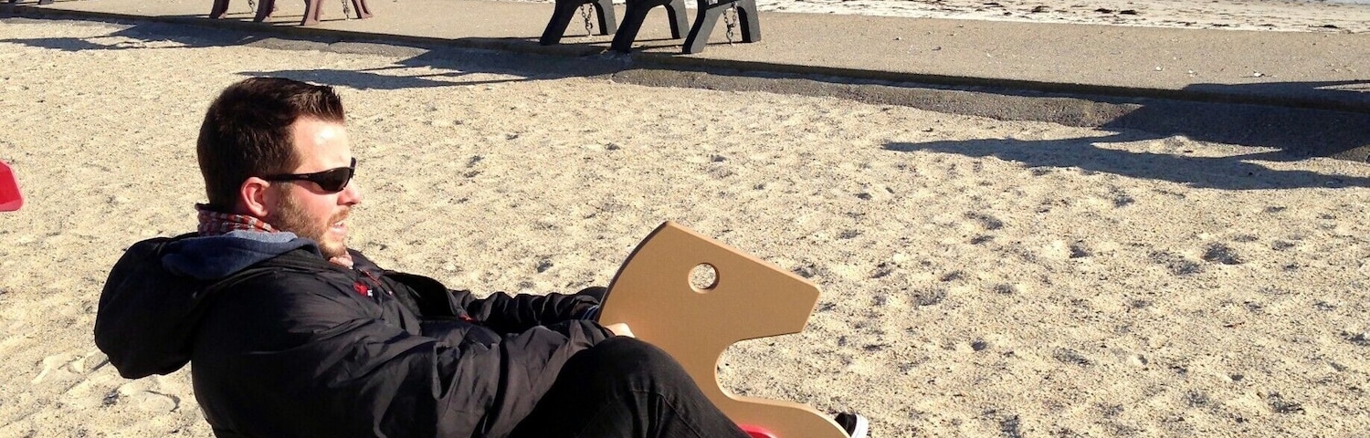 Spending winter on Cape Cod means that you have ALL of the playgrounds to yourself! I literally haven't ridden on one of these in probably 30 years. It was truly a glorious afternoon. Check out more of our stops on a winter bike ride here ---> http://turtlestravel.com/winter-on-cape-cod-bike-ride/