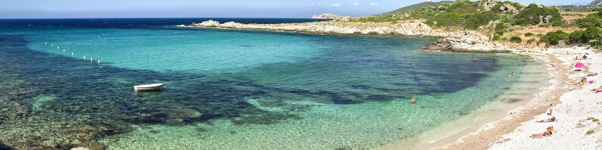 the bay of Davia in Corsica (France); Shutterstock ID 35347741; Purchase Order: -