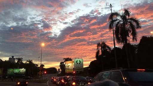 Sky view at Lebuhraya Bukit Jalil, Kuala Lumpur
