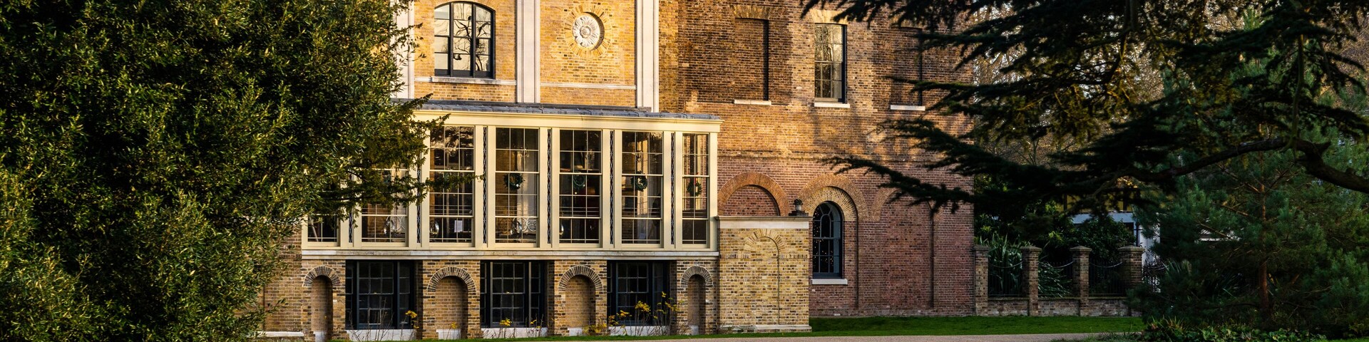 Pitzhanger Manor, an English country house famous as the home of neoclassical architect, Sir John Soane. Built between 1800 and 1804 in Walpole Park Ealing, London, England, UK