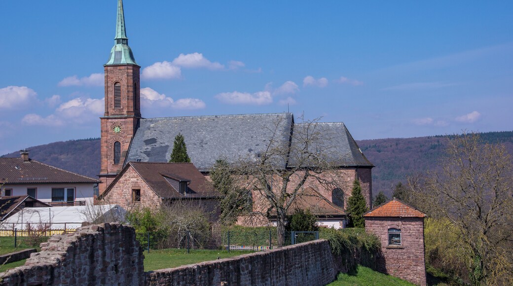 Neckargemünd/Dilsberg, Baden-Württemberg, catholic church