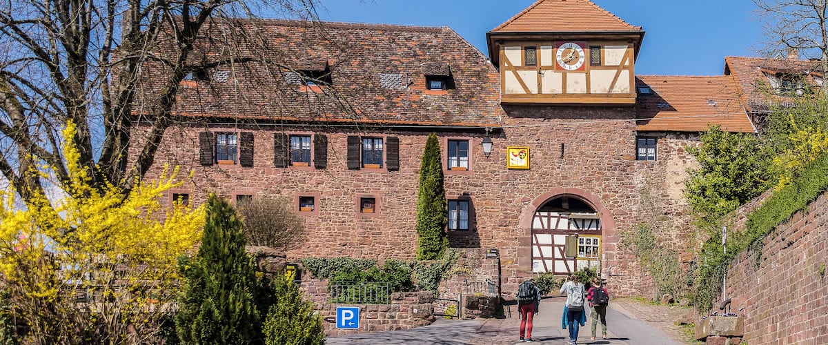 Neckargemünd/Dilsberg, Baden-Württemberg, old towngate