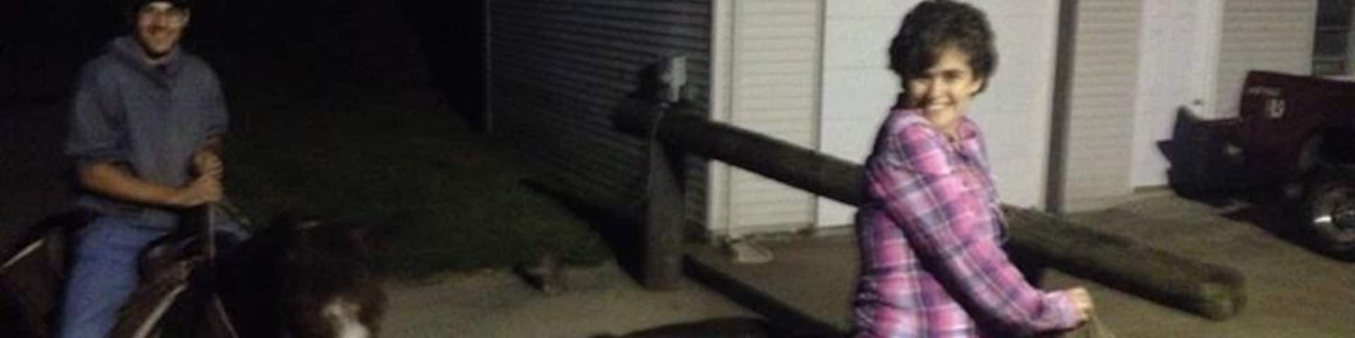 You can enjoy a 1 1/2 hour night horseback ride, an all you can eat BBQ (hot dogs, burgers, chips), bonfire (with marshmallows provided), and line dancing for $65/pp. This is a great date night and relatively inexpensive for everything that is included!