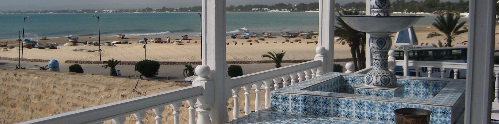 Alleyway restaurants in Hammmet offer great views - sorry I cannot recall the name of this one but if you wander you will find one with equally great character