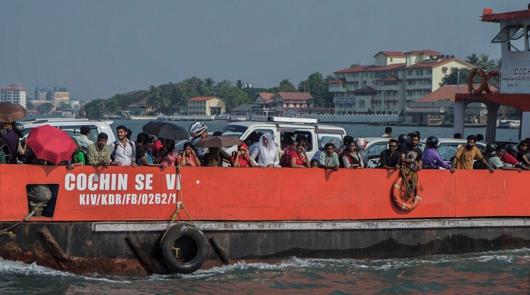 Cochin Ferry working all day everyday