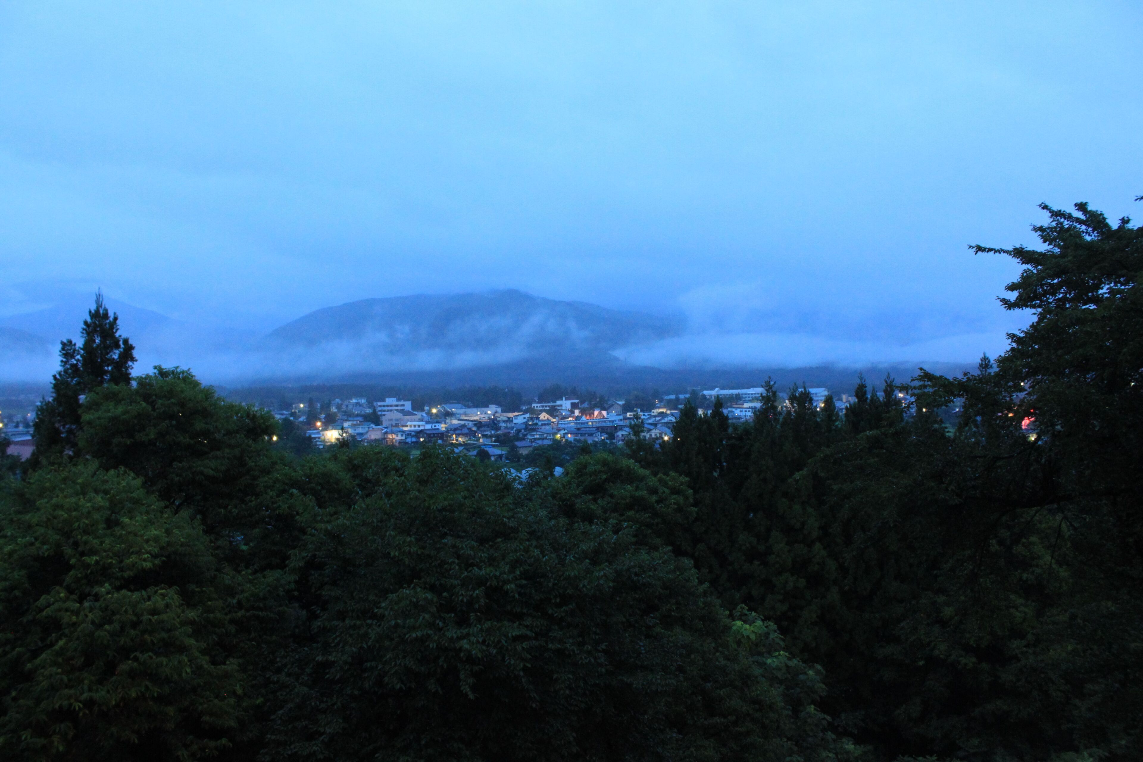白馬ハイランドホテルからの風景
