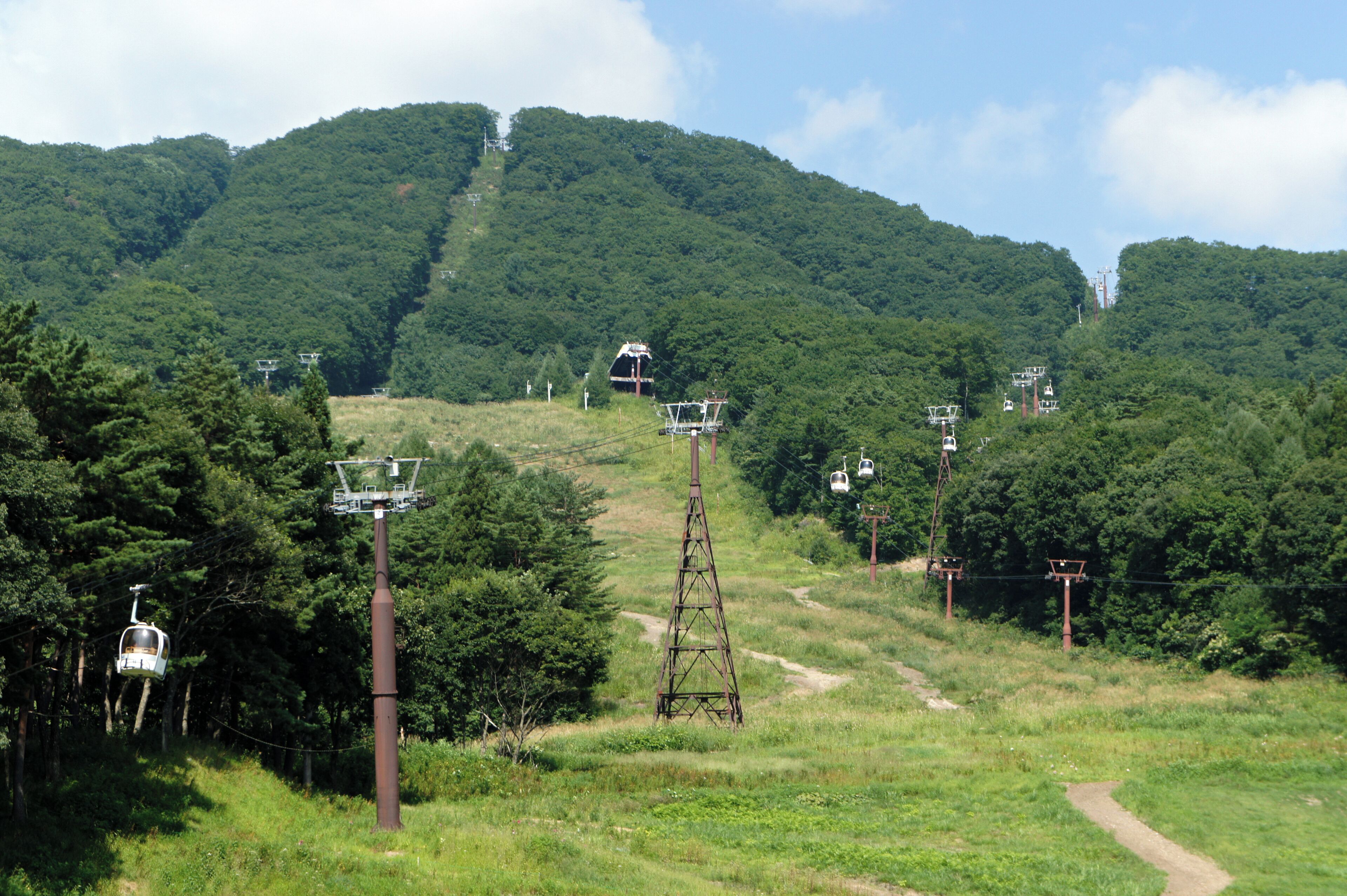 At Hakuba-Iwatake in Hakuba, Nagano prefecture, Japan.