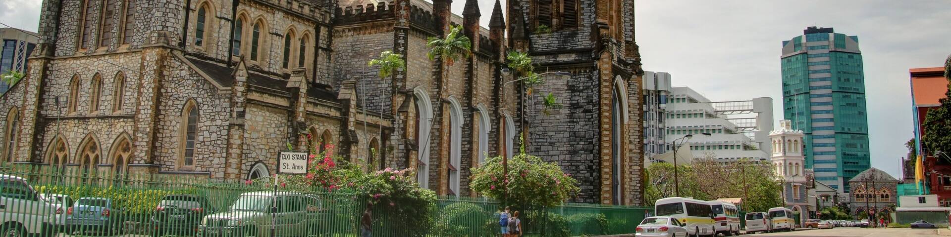 Port d'Espagne (Port of Spain), capitale de Trinité et Tobago