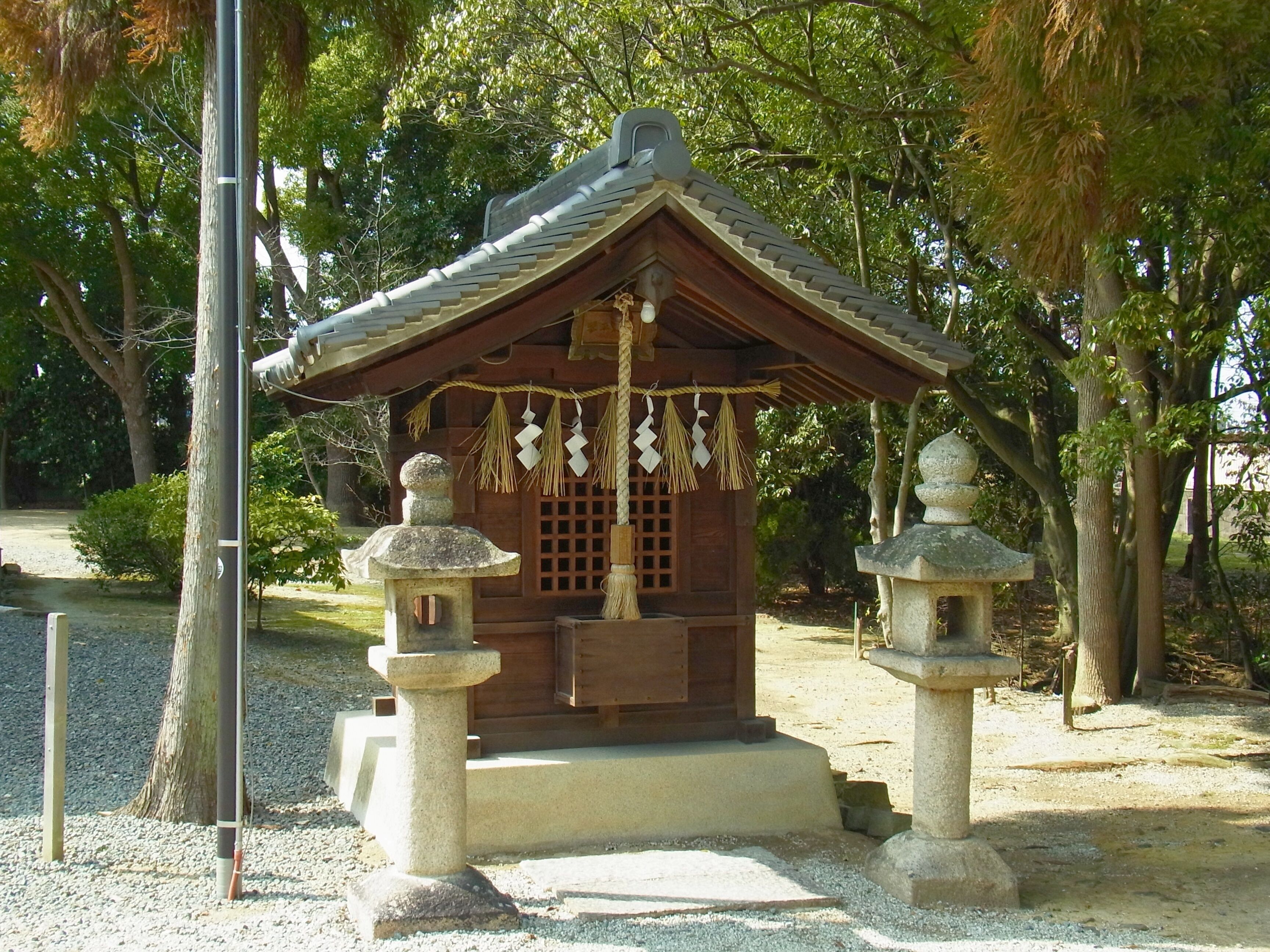 堺市美原区菅生 (菅生神社境内社)琴平神社 2012.3.03