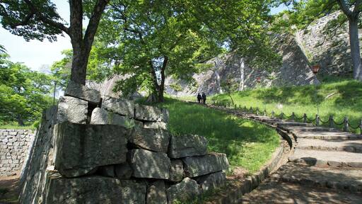 Marugame Castle in Marugame, Kagawa prefecture, Japan