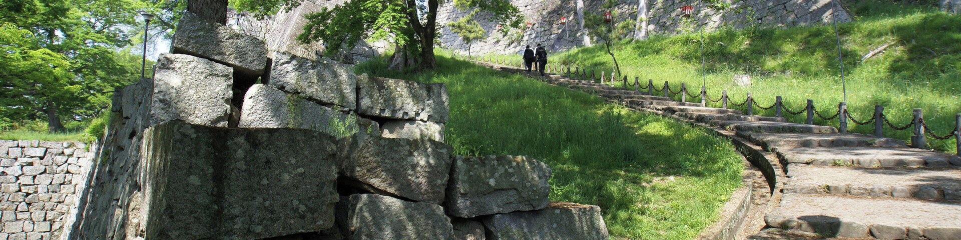 Marugame Castle in Marugame, Kagawa prefecture, Japan
