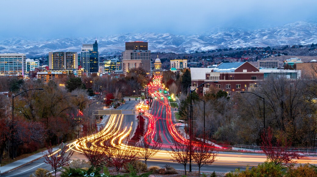 Boise , Idaho skyline