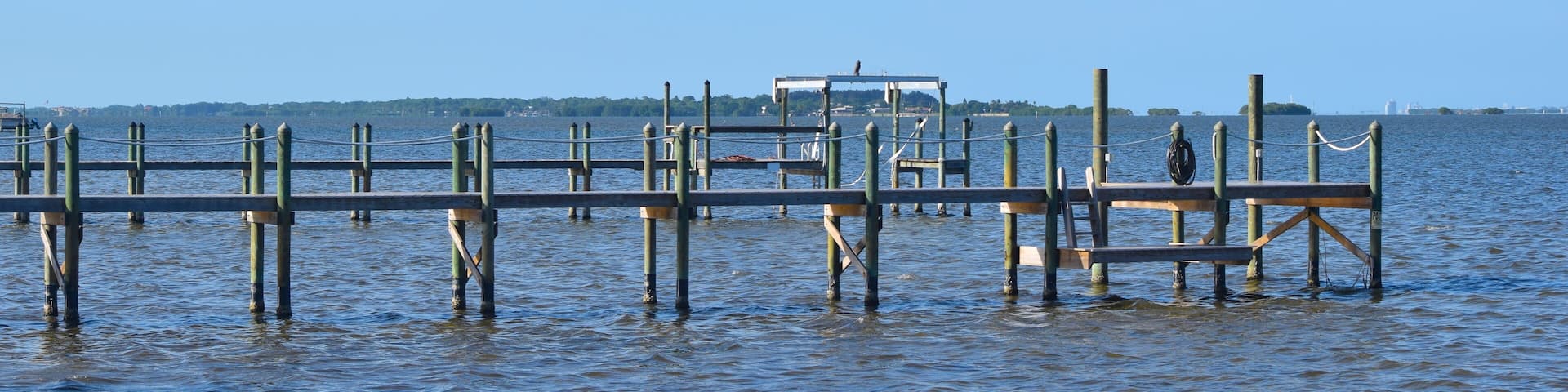 Empty Docks on the River
