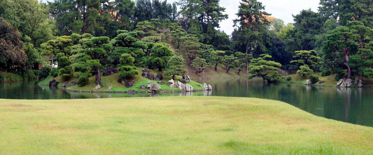 Ritsurin Gardens, Takamatsu, Honshu Island, Japan
