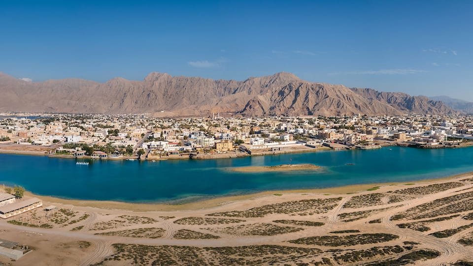 Al Rams county, the suburb of Ras Al Khaimah emirate in the United Arab Emirates