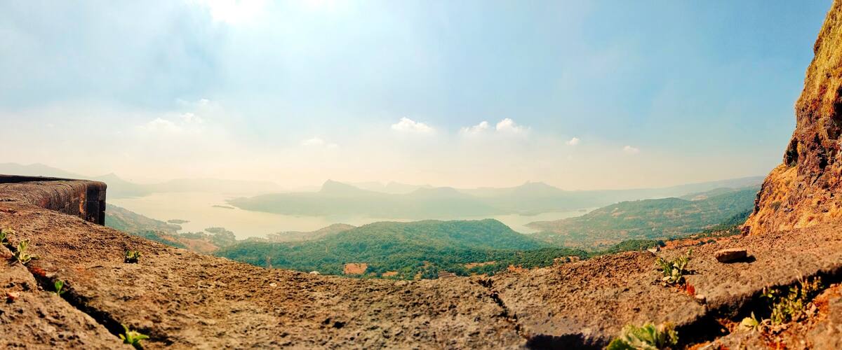 Beautiful Nature and River At Lohagad Ford – The Iron Fortress of the Deccan