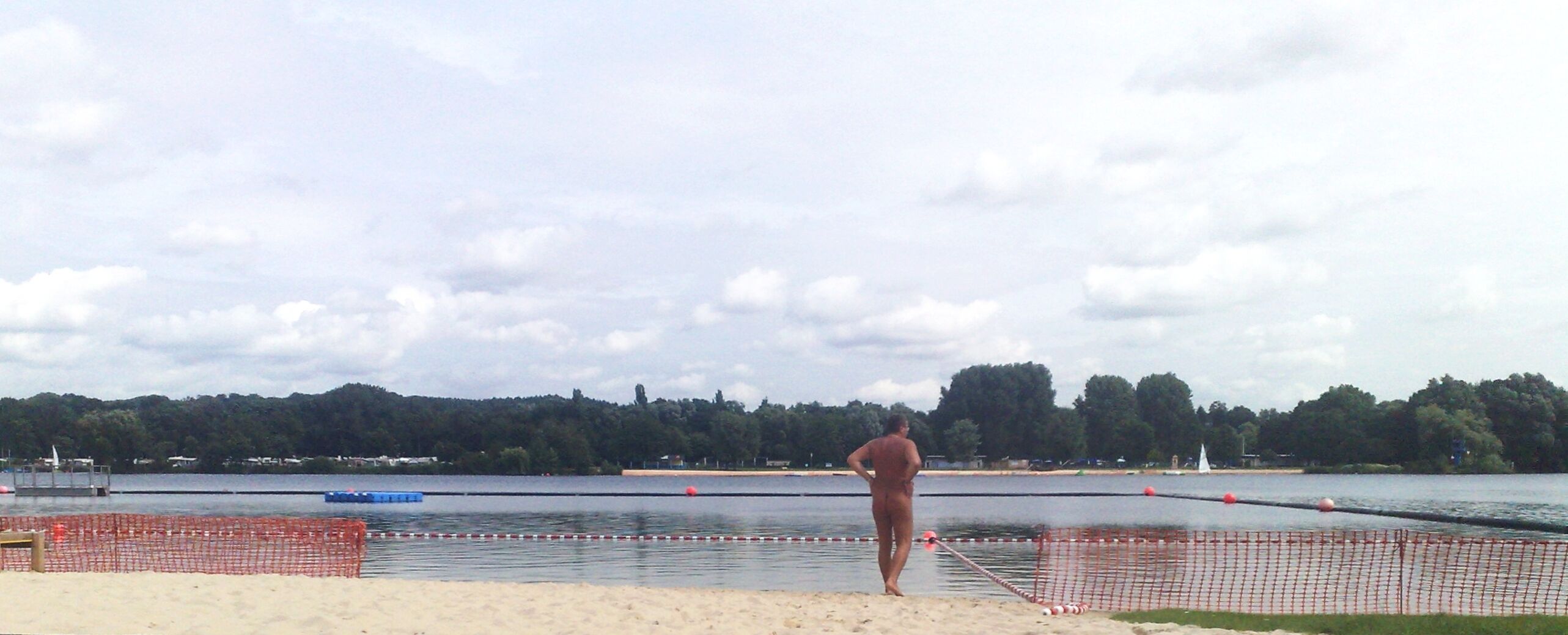 Unterbacher See Strandbad Süd FKK-Strand /Nude beach