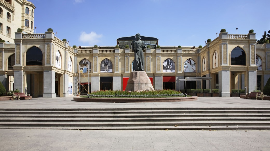 Monument Imadaddin Nasimi in Baku. Azerbaijan