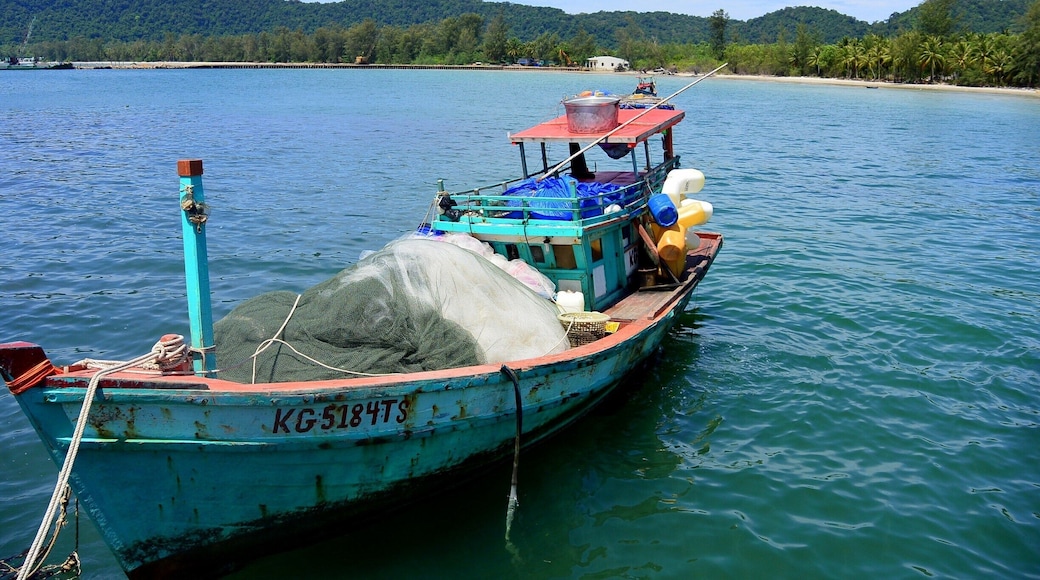 It was quite a journey to get on this Island from Ho Chi Minh City ( bus, bus, wrong drop-off, free transfer, ferry, cab ), but it is definitely worth it. My friends and I named it "honeymoon island", because everything seems perfect. White beaches, Caribbean-blue water, sense of remoteness and the nicest hotels/lodges. Not a lot of tourists yet, they are still busy building the airport, roads, stores, hotels etc. I recommend going here before the crowds start coming.
