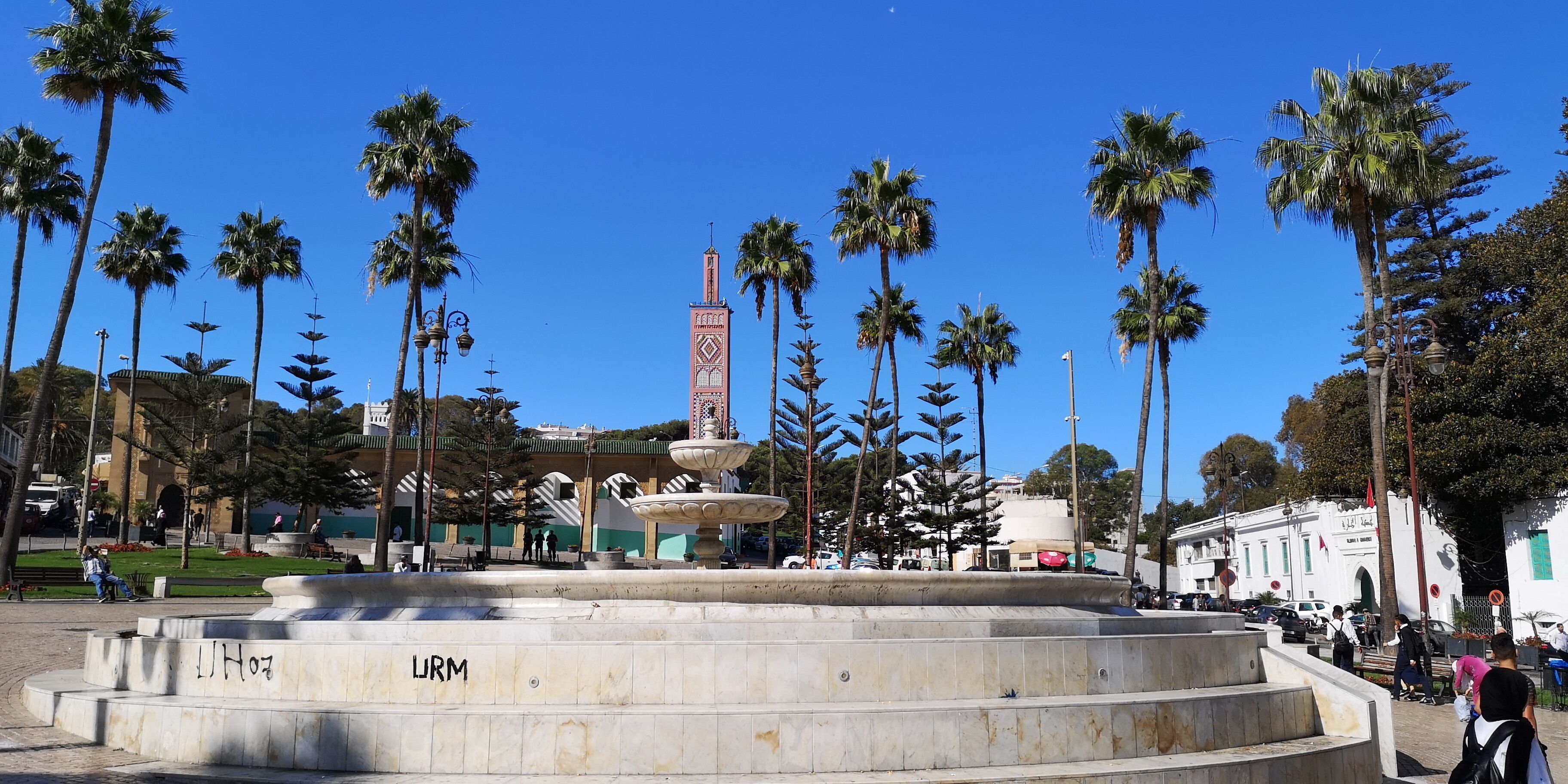 Main square of Tangier, Morocco
