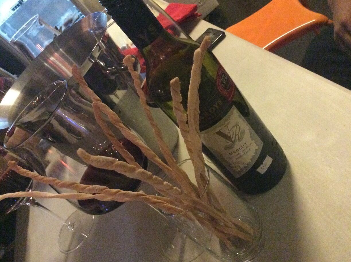 Chilling and Relaxing with friends @ this cool wine bar somewhere in Legaspi Street, Davao City. 

Relaxing ambiance, top it up with a glass of wine, while munching on some breadsticks and different sorts of cheese...

This is the place to be if you want to "Chillax".