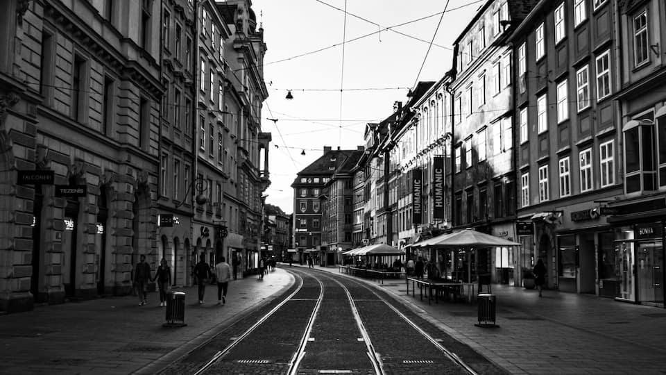 Herrengasse, the street leading to the main square in Graz