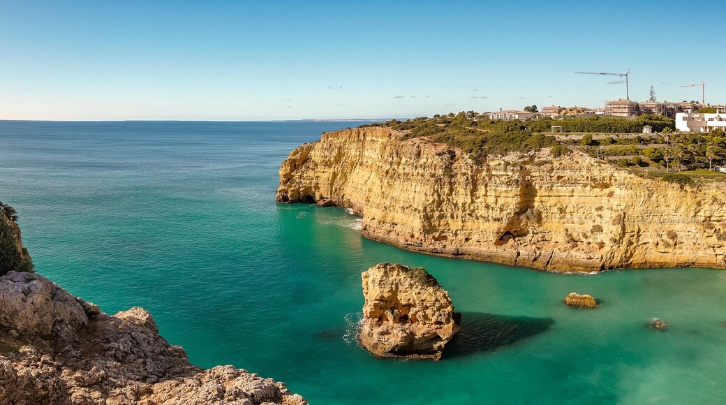 Amazing landscape of Vale Covo Beach, Algarve, Portugal