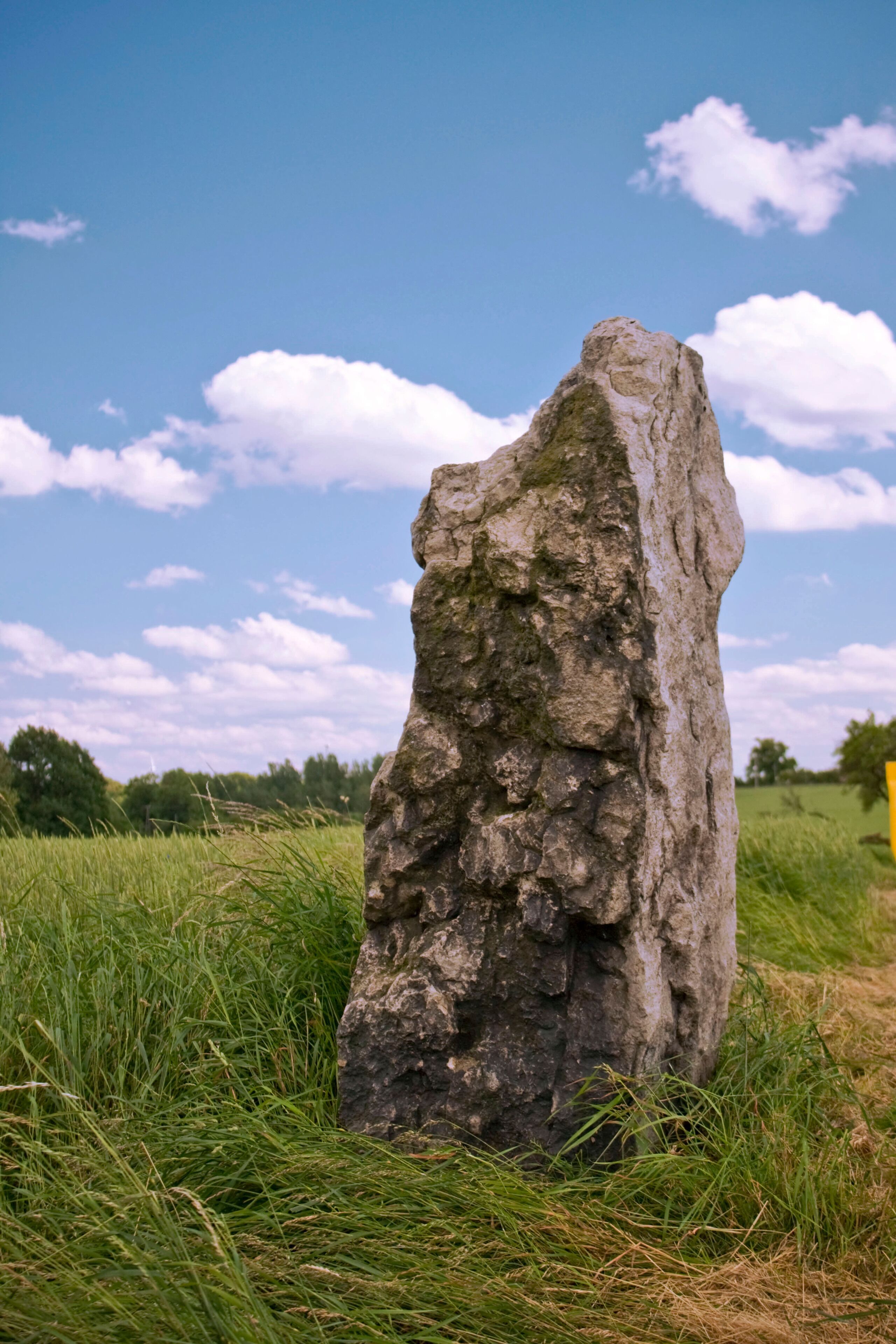 Menhir Hoher Stein in Döben