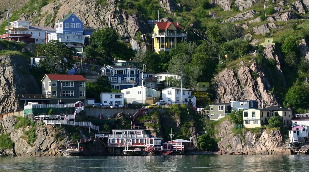 St.John's, Newfoundland. The Battery Road.