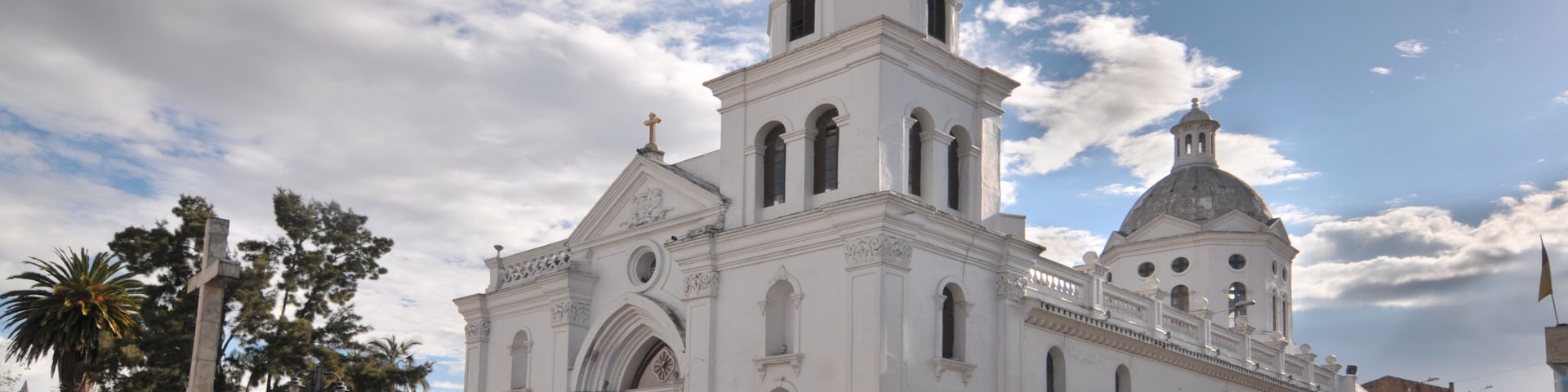 San sebastian Church in Cuenca, Ecuador